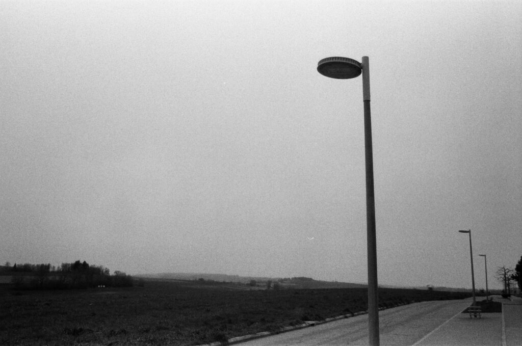 Journée brumeuse 1, Minolta X-500, Ilford HP5 Plus