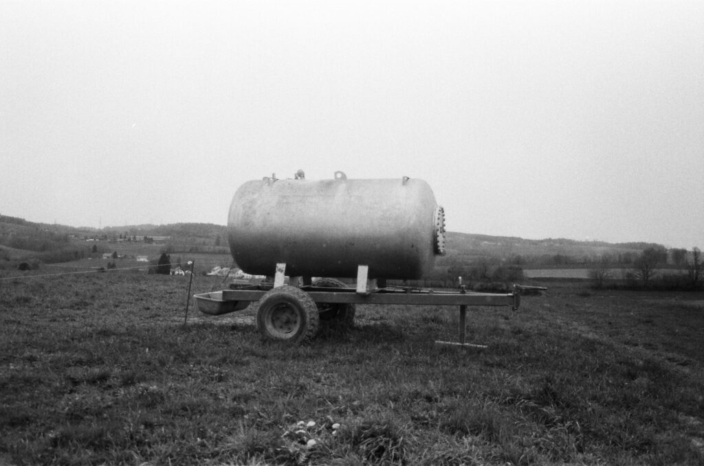 Journée brumeuse 2, Minolta X-500, Ilford HP5 Plus